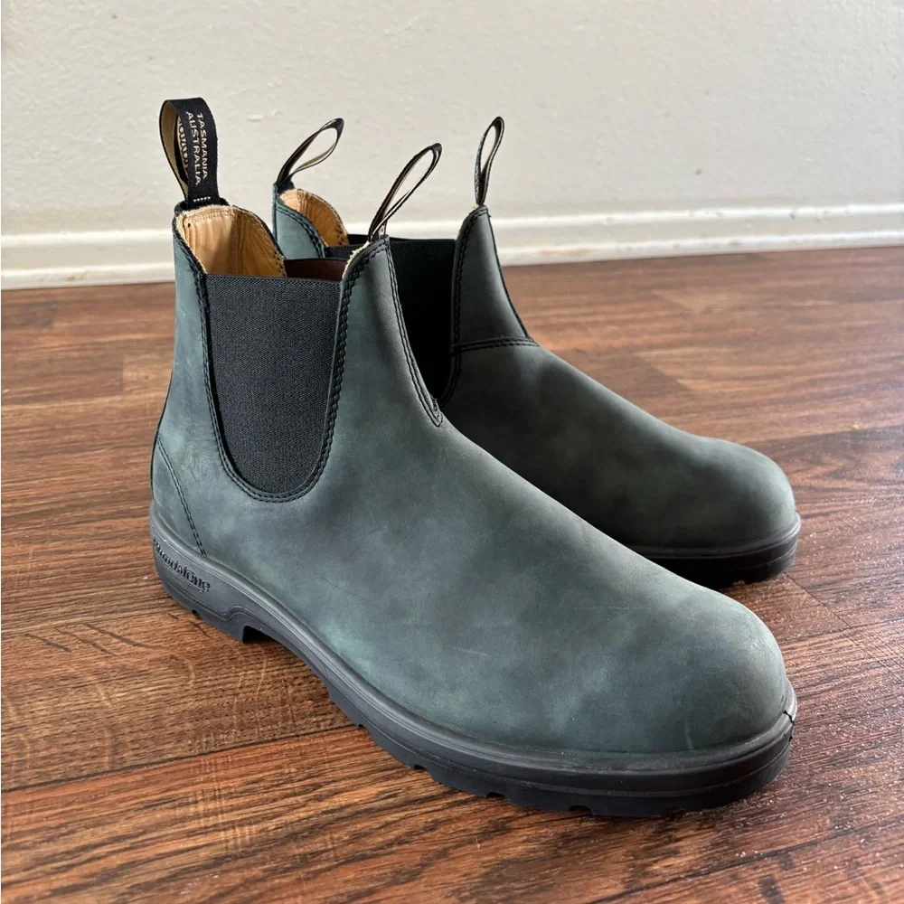 Blundstone Men's Rustic Black Chelsea Classic Boots - Picture 14 of 16